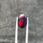 نگین اپال مشکی اصل سایز 12*9